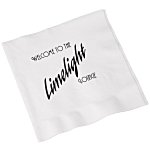 Beverage Napkin - 3-ply - White