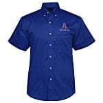 Blue Generation SS Teflon Treated Twill Shirt - Men's