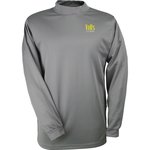 Microfiber Poly-Dri Mock Turtleneck