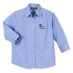 Avalon 3/4 Sleeve Oxford Shirt - Ladies'