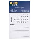 Business Card Magnet with Calendar and Notepad