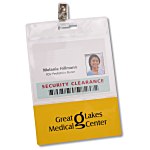 Pouch Badge Holder w/Business Card Pocket