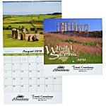 World Scenic Calendar - Stapled