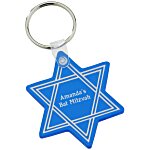 Star of David Soft Key Tag