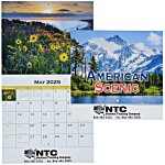American Scenic Appointment Calendar - Stapled - 24 hr