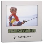 Picture Frame w/Clock - Large