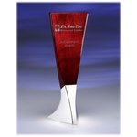 Laude Tapered Wood Tower Award