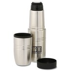 Vacuum Bottle with Travel Tumbler - 18 oz