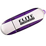 USB Flash Memory Stick - Translucent - 128MB - 24 hr