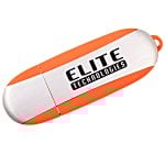 USB Flash Memory Stick - Opaque - 128MB - 24 hr