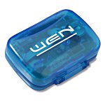 Pedometer w/Clock - Translucent