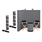 Deluxe Curved Floor Display - 10' - Blank - Kit