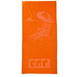 Tone on Tone Stock Art Towel - Chair w/Umbrella