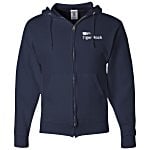 Jerzees NuBlend Full-Zip Hooded Sweatshirt - Screen