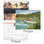 Landscapes of America Calendar (Spanish) - Spiral