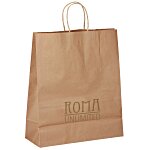Kraft Paper Brown Eco Shopping Bag – 15-3/4” x 13”