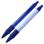 Bic WideBody Pen w/Grip - Flowers