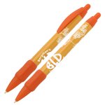 Bic WideBody Pen w/Grip - Flowers 2