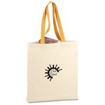 Color Accent Cotton Shopper