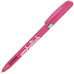 Bic Pivo Pen - Metal Ring - Translucent