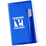 Planner w/Zip-Close Pocket - Weekly - Translucent