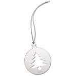 Silver Cut-Out Ornament