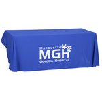 Open-Back Polyester Table Throw - 8'