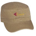 Military Cap - Embroidered - Solid Colors