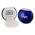 Translucent Bubble Solar Pedometer