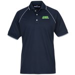 Raglan Sleeve Polo w/Piping - Men's