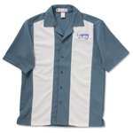 Knit Ottoman Color Block Camp Shirt - Men's