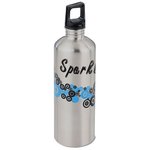 h2go Classic Stainless Steel Sport Bottle – 24 oz. – Dots