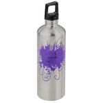 h2go Classic Stainless Steel Sport Bottle – 24 oz. – Burst