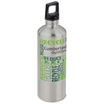 h2go Classic Stainless Steel Sport Bottle – 24 oz. – Eco