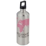 h2go Classic Stainless Steel Sport Bottle – 24 oz. – Globe