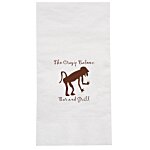 Dinner Napkin - 1-ply - 1/8 Fold - White - Low Qty