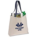 Colored Handle Tote