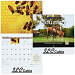 The Old Farmer's Almanac Calendar - Country - Spiral