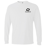 Anvil 4.5 oz. Ringspun Long Sleeve Fashion-Fit T-Shirt-White