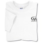 Anvil 5.4 oz. Cotton T-Shirt w/TearAway Label - White