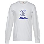 FOL Long Sleeve 100% Cotton T-Shirt - White