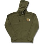Raw Edge Full-Zip Hooded Sweatshirt - Men's
