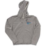 Raw Edge Full-Zip Hooded Sweatshirt - Ladies'