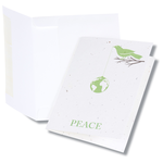 Seeded Holiday Card - Peace