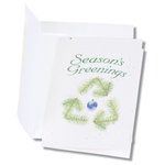 Seeded Holiday Card - Season's Greenings Recycle