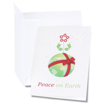 Seeded Holiday Card - Peace on Earth