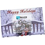 SuperSeal Greeting Card w/Magnetic Calendar - Winter