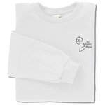 Anvil Organic 5 oz. Long-Sleeve T-Shirt - White