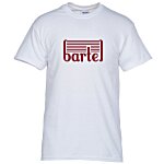 Gildan 5.3 oz. Cotton T-Shirt – Men's - Screen – White