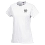 Gildan SoftStyle T-Shirt - Ladies' - Screen - White